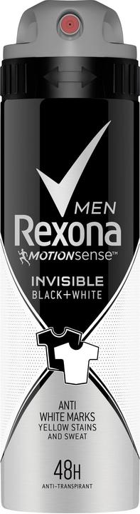 Produktbild Rexona Invisible Black& White (Spray, 150 ml)