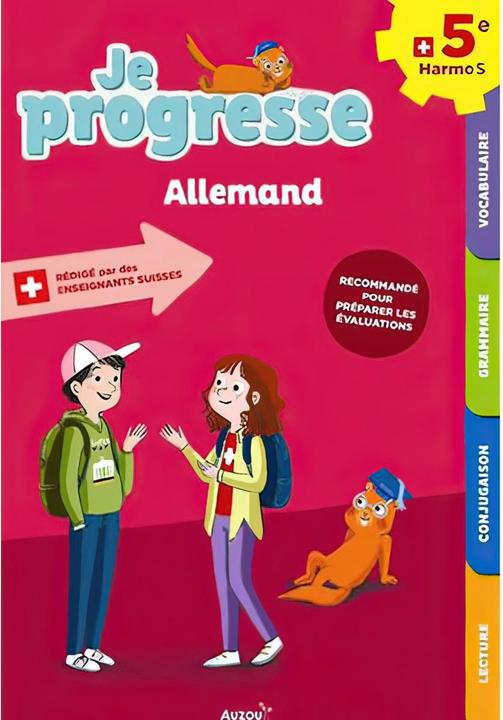 Image du produit Je progresse en Allemand 5ème HarmoS (Français, Dalla Riva Sabina, Knébel Martine, 2021)