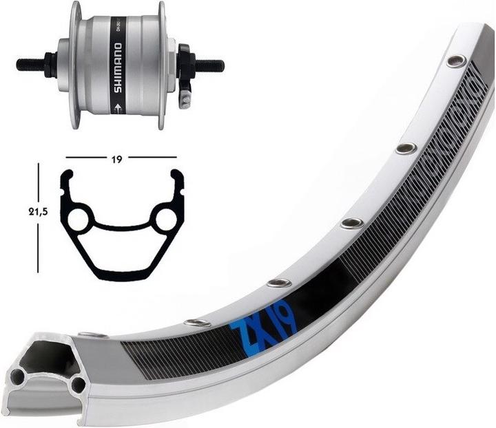 Exal ZX 19 (Vorderrad, 28")