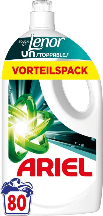 Produktbild Ariel Touch Of Lenor Unstoppables (80 Waschgänge, Flüssigwaschmittel)