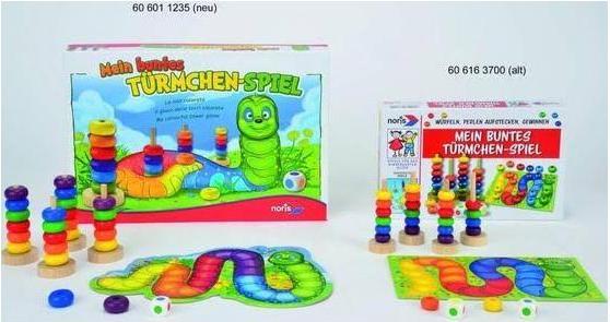 Produktbild Noris Mein buntes Türmchenspiel (Deutsch, Italienisch, Französisch, Niederländisch)