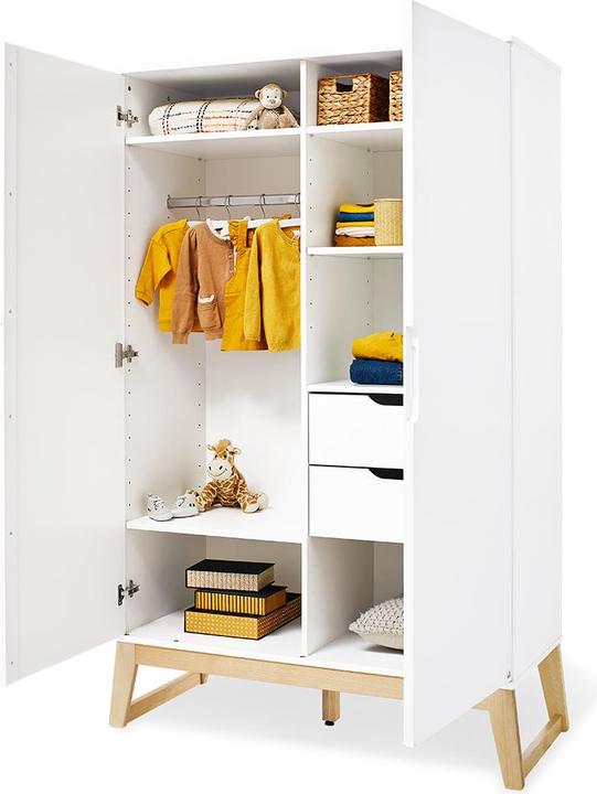 Actual product image Pinolino Kinderzimmer-Set 'Bridge' extrabreit, 3-tlg. (Children's wardrobes)