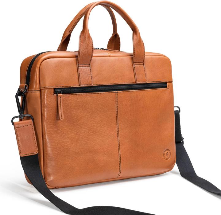 Actual product image Farmhood Memphis briefcase leather 39 cm laptop compartment (15.40")