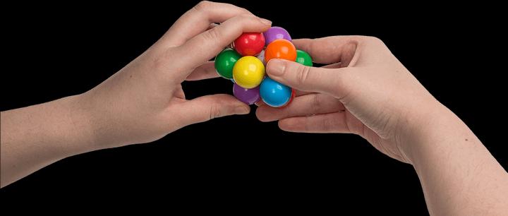 Actual product image Out of the blue Anti Stress Ball Atom