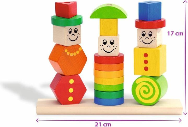 Produktbild Eichhorn Figuren Steck Puzzle (20 Teile)