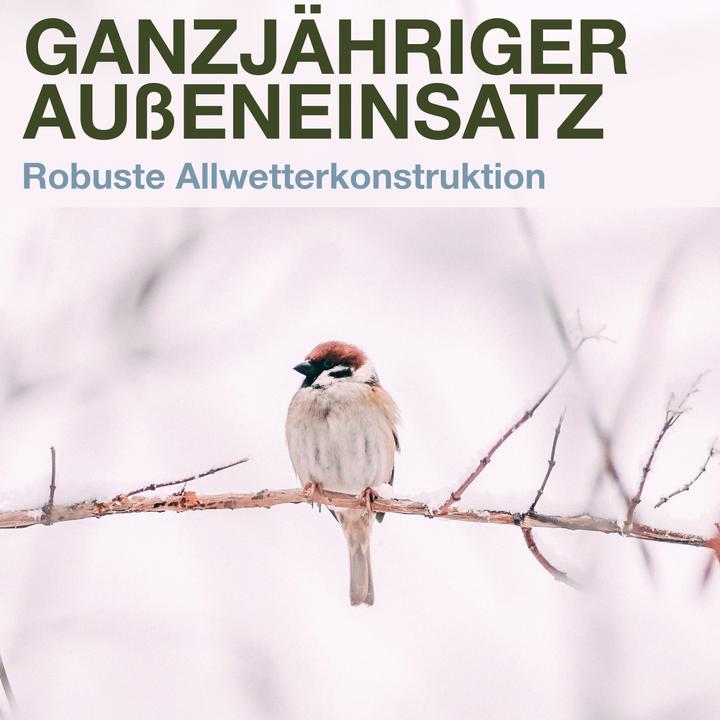 Image du produit Swissinno Vogel-Futtersilo "Davos" SMART BIRDS. Grün