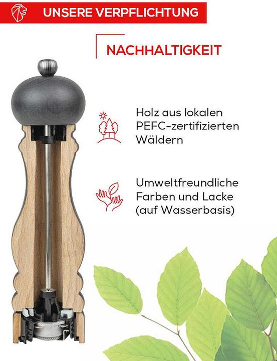 Produktbild Peugeot Pfeffermühle Salzmühle TAHITI Duo Set (Pfeffer, Salz)