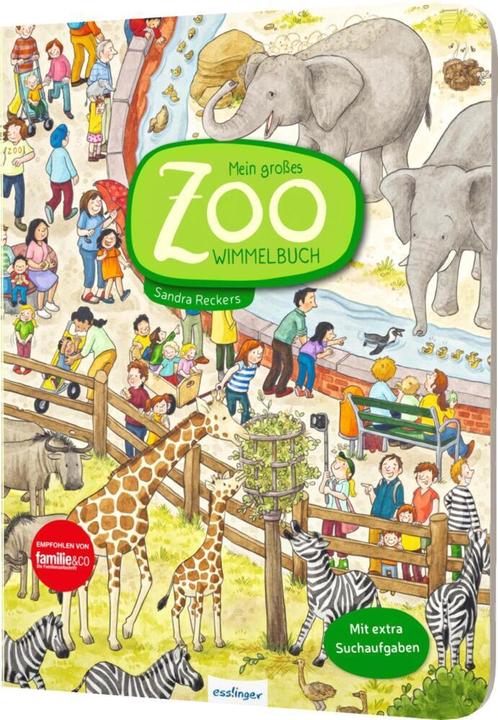 Produktbild Mein grosses Zoo-Wimmelbuch (Deutsch, Sandra Reckers, 2021)