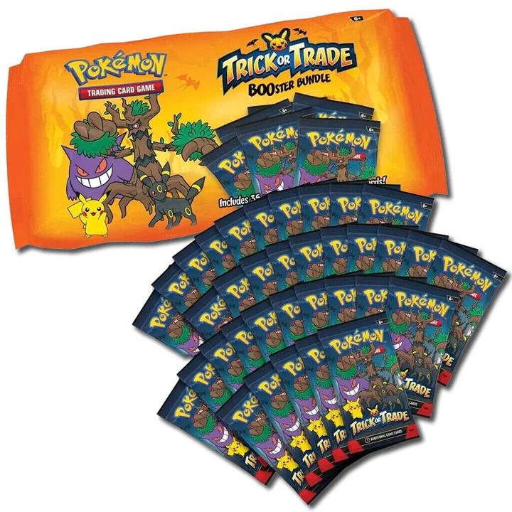 Actual product image Pokémon Trick or Trade (English, Booster Pack)