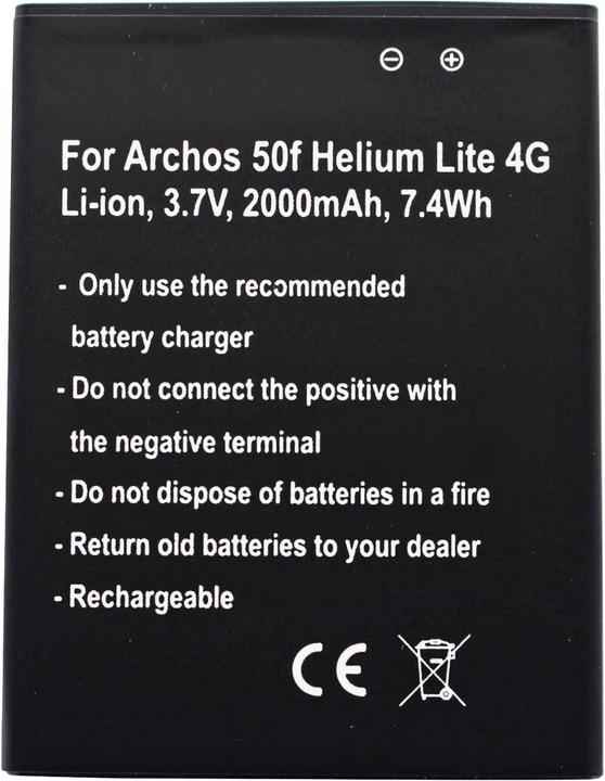 Image du produit AccuCell Akku für Archos AC50FHE Akku AC50FHELI Archos 50f Helium Lite 4G, GX395872