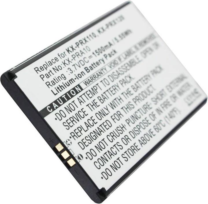 Image du produit Panasonic Batterie KX-PRX110 Batterie KX-PRX150, KX-PRA10, KX-PRA10EX, KX-PRX110, KX-PRX120, KX-PRX150