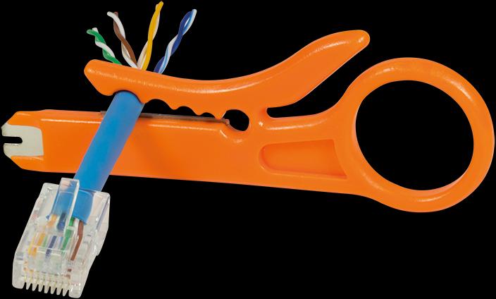 Produktbild LogiLink LSA Anlegewerkzeug mit Abisolierfunktion (90 mm)