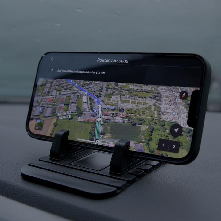 Image du produit Apfelkiste Universal Smartphone Halterung Silikon Anti Rutsch Matte Haftpad Handy Halter