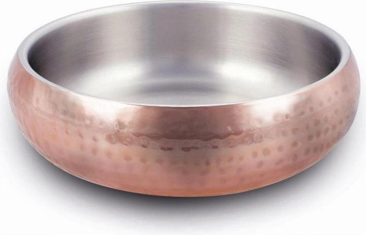 Wolters Stainless steel bowl Diner Steel, M, copper (0.75 l)
