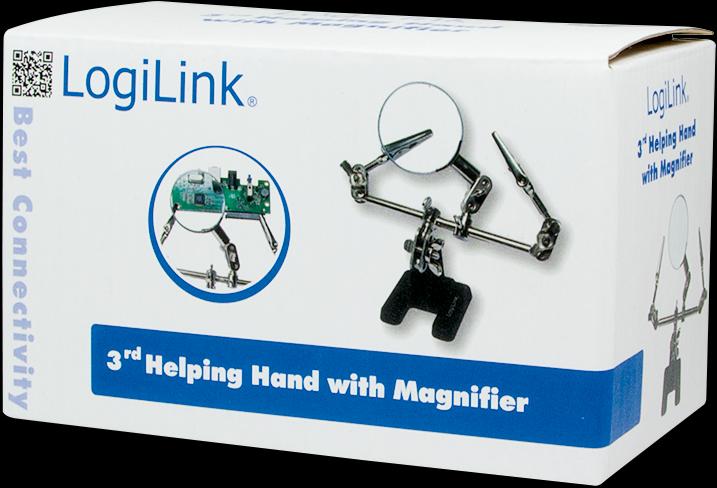 Productafbeelding LogiLink 3. helpende hand met vergrootglas