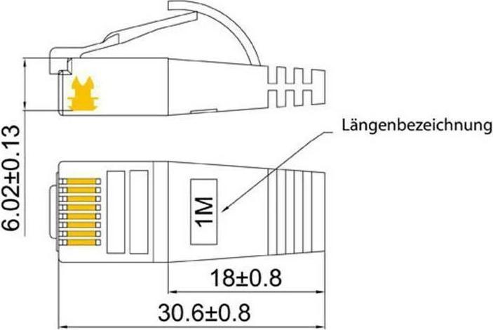 Image du produit Wirewin Câble de réseau (STP, CAT6, 10 m)