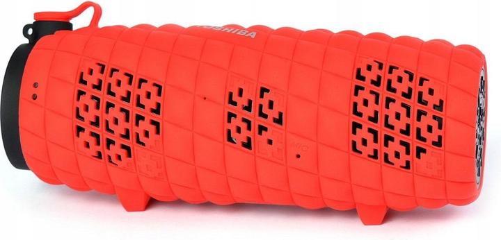 Actual product image Toshiba Speaker Wodoodporny Portable Speaker Bluetooth TY-WSP80, red (8 h)