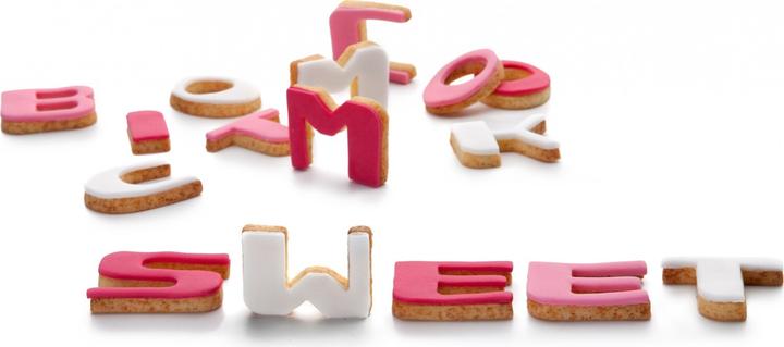 Produktbild Ibili Fondant Ausstecher Buchstaben