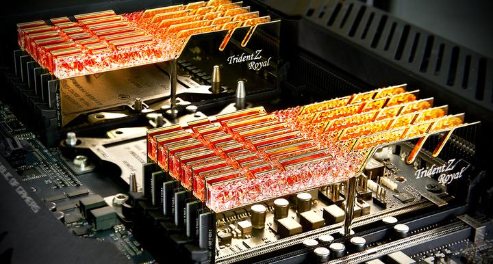 Image du produit G.Skill Trident Z Royal (2 x 32GB, 3600 MHz, RAM DDR4, DIMM)
