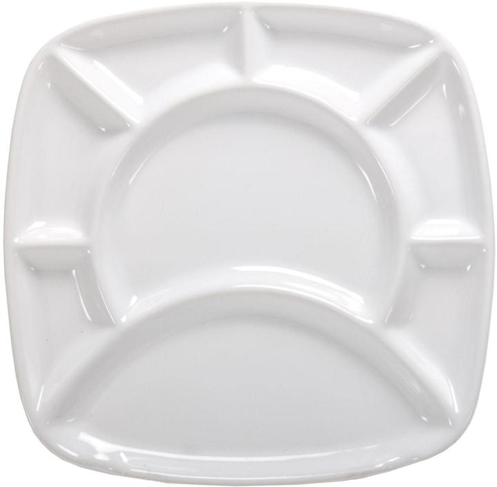 Nouvel Piatto da fonduta Party White, 6 pezzi, Numero di persone: 6