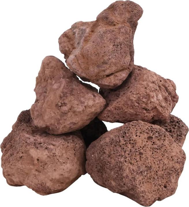 Produktbild VidaXL Lavagranulat 25 kg Rot 5-8 mm,Farbe: Rot,Material (Dekoration, sonstige Gegenstände)