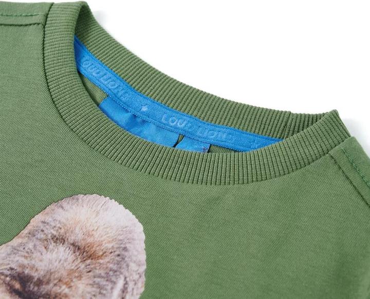 Immagine prodotto VidaXL Camicia da bambino a maniche lunghe Light khaki 128,Materiale: 100 (128)