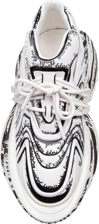 Image du produit Balmain sneakers unicorn wave with "lettera damore" writing color black/white (39)
