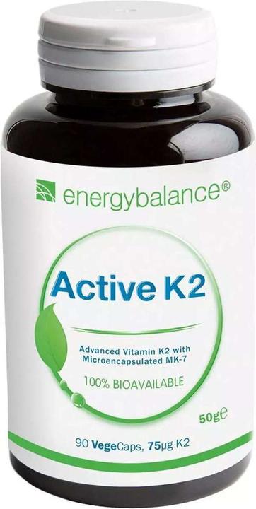Energybalance Active K2 Vitamin MK-7 (90 Stück, Kapseln, 50 g)
