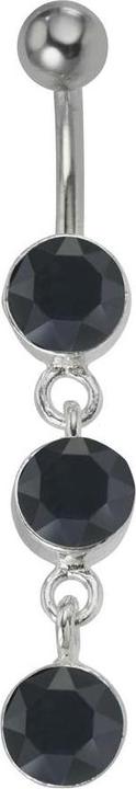 Bijouteria Bauchpiercing (Edelstahl, Silber 925, Kristall)