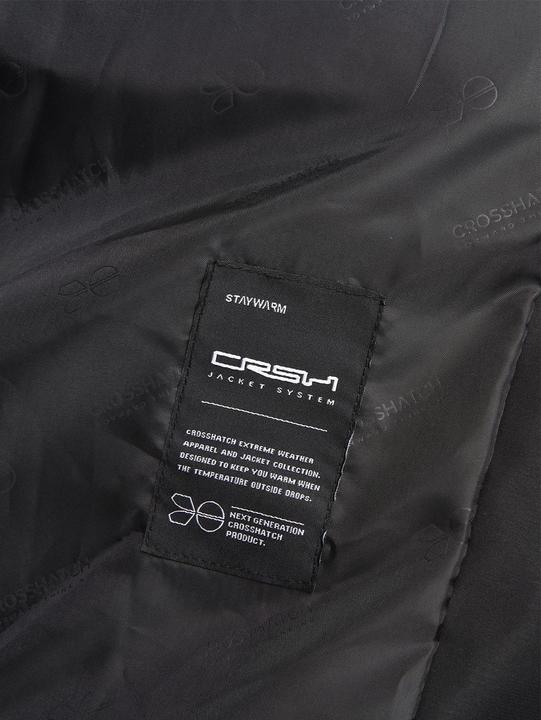Actual product image Crosshatch Mens Tenthley Embossed Padded Jacket (XL)