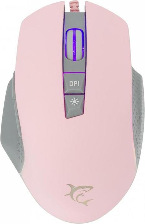 Produktbild White Shark Gaming mouse Gareth Pink with RGB illumination (Kabelgebunden)