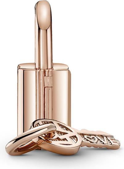 Immagine prodotto Pandora Charms/Beads a forma di rosa con chiave e lucchetto (Placcato oro rosa, Lega metallica)