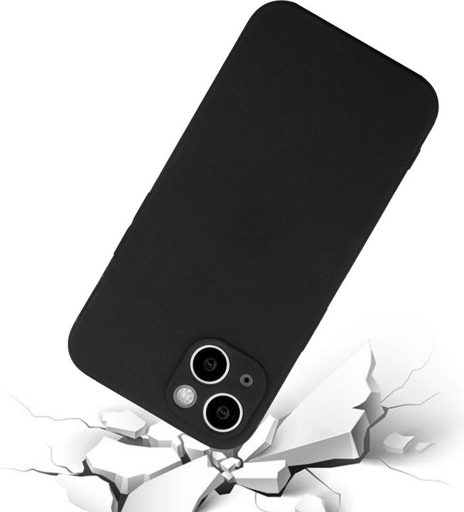 Produktbild AM-Handyzubehör Hülle iPhone 14 - Schwarz (Apple iPhone 14)