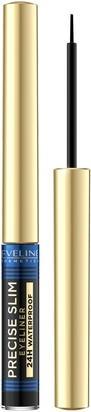 Actual product image Eveline Precise Slim Waterproof Eyeliner In Ink Black 2.8ml (Ink Black)