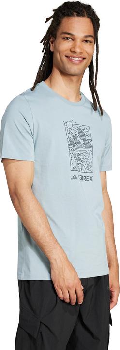 Actual product image adidas Wild Graphic T-Shirt (M)
