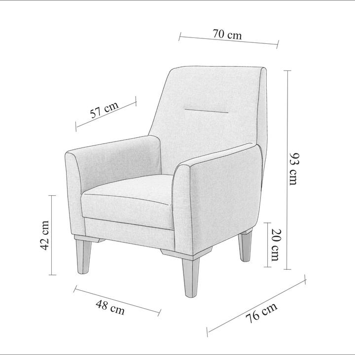 Produktbild Atelier del Sofa Journi (3-Sitzer)