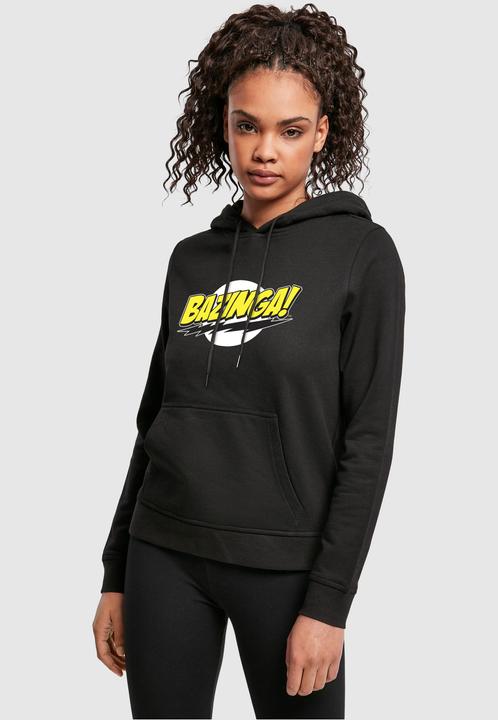 Immagine prodotto Absolute Cult Donna Big Bang Theory - Felpa con cappuccio Basic Bazinga - 115105 (S)