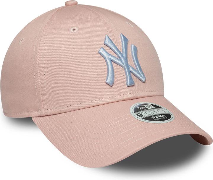Actual product image New Era 9Forty Damen Cap - New York Yankees Rosa Pink Sky