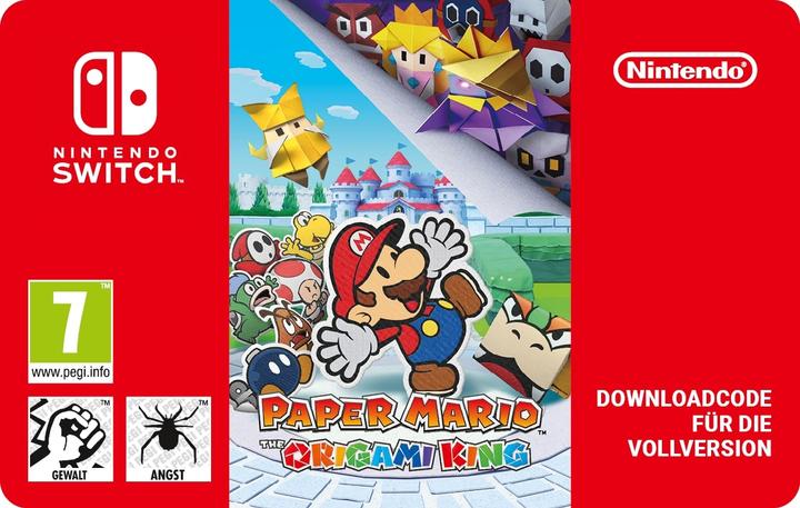 Actual product image Nintendo Paper Mario: The Origami King Digital Code (Switch)