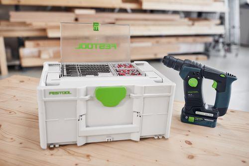 Image du produit Festool Coffret de forets hélicoïdaux BKS SYS3 D5-12 SDS (6 mm, 8 mm, 10 mm, 12 mm)