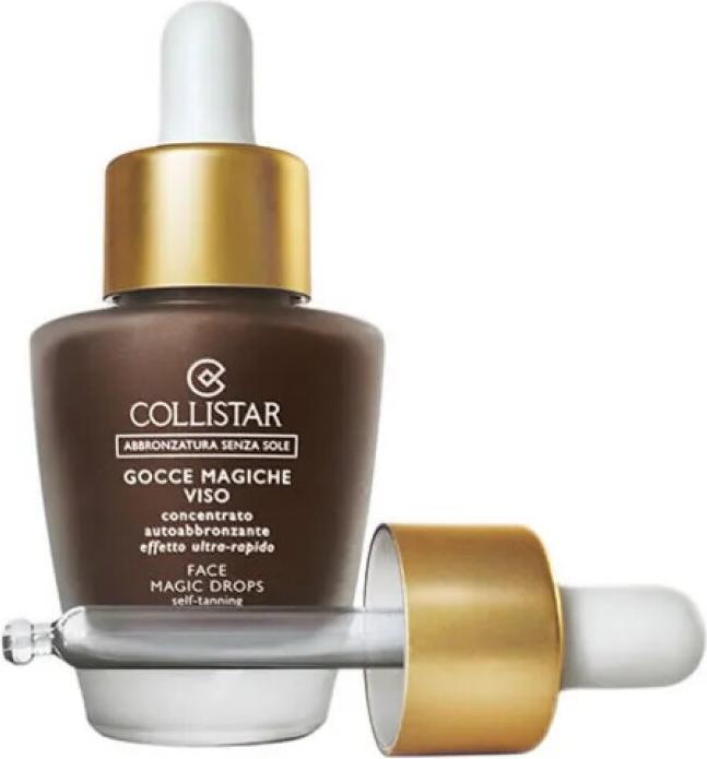 Actual product image Collistar Tan Without Sunshine Face Magic Drops (Self tanning gel, 50 ml)
