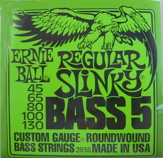 Produktbild Ernie Ball Regular Slinky 5-String (5 x, E-Bass, 0.13")