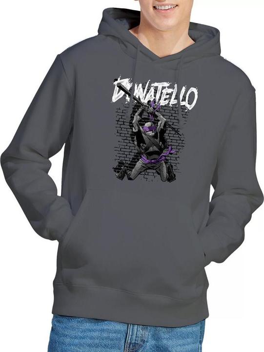 Immagine prodotto Teenage Mutant NT Felpa con Cappuccio Donatello Uomo (M)