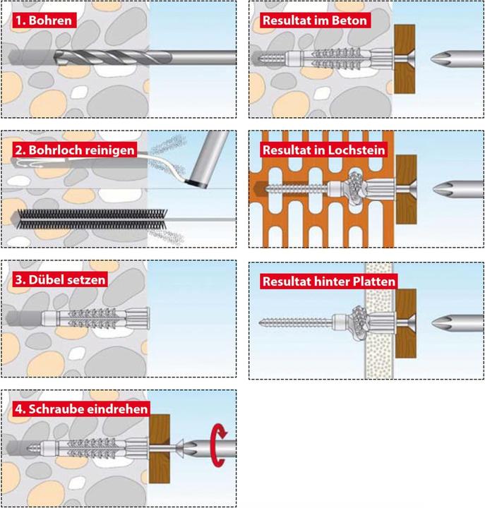 Actual product image Tox All-purpose dowel (50 pcs.)