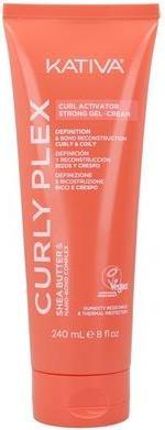 Produktbild Kativa Curly Plex Curl Activator Strong Gel Cream - 240 Ml (Haargel, 240 ml)