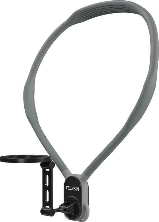 Actual product image Telesin magnetic neck mount for mobilephone-Max Version(grey)-