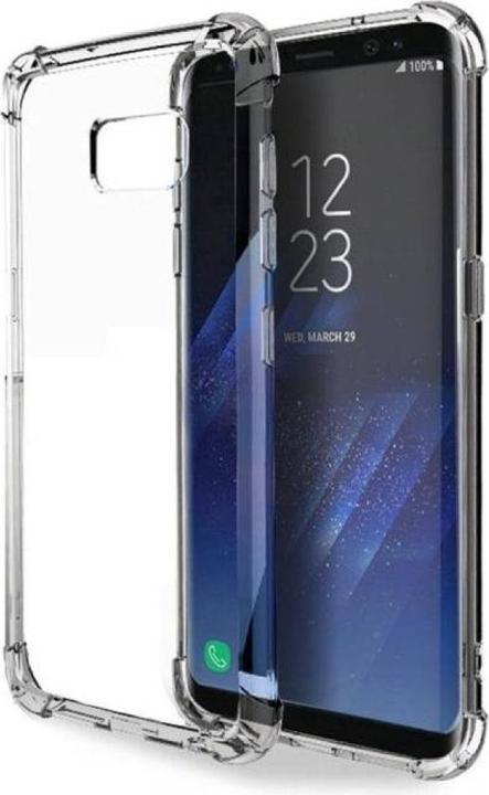 Actual product image Screenguard Samsung Galaxy S8 Case Crystal Soft Airbag Bumper (Samsung Galaxy S8)