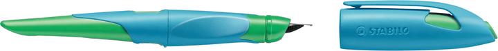Produktbild STABILO EASYbirdy ergonomischer Schulfüller für Linkshänder Standard-Feder (Grün, Blau, 1 x)