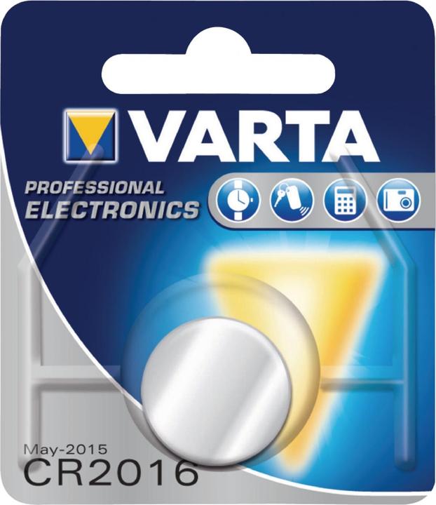Produktbild Varta Cr2016 (1 Stk., CR2016, 87 mAh)