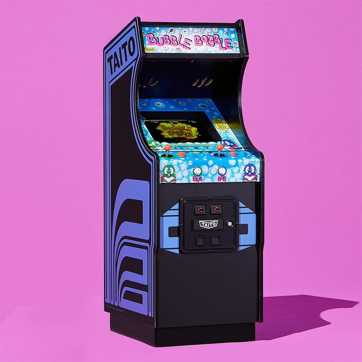 Actual product image Numskull Quarter Scale Arcade Cabinet - Bubble Bobble